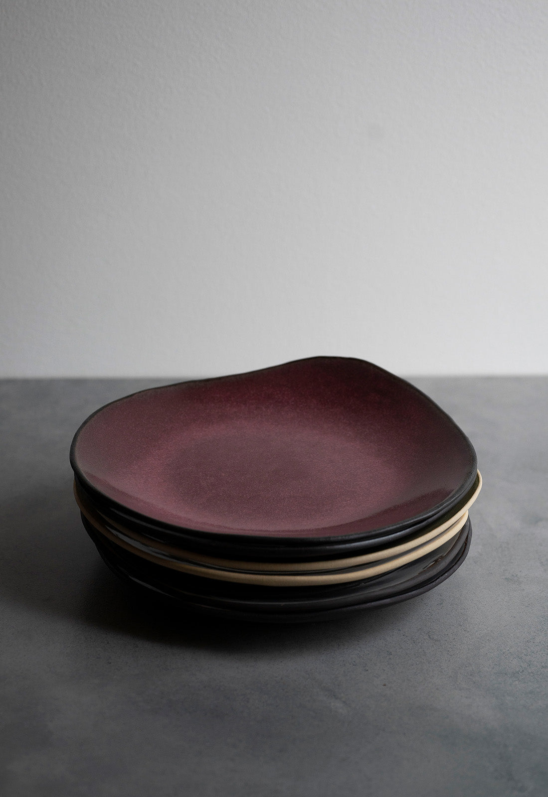 Dinner plate 27 cm Dark Pink