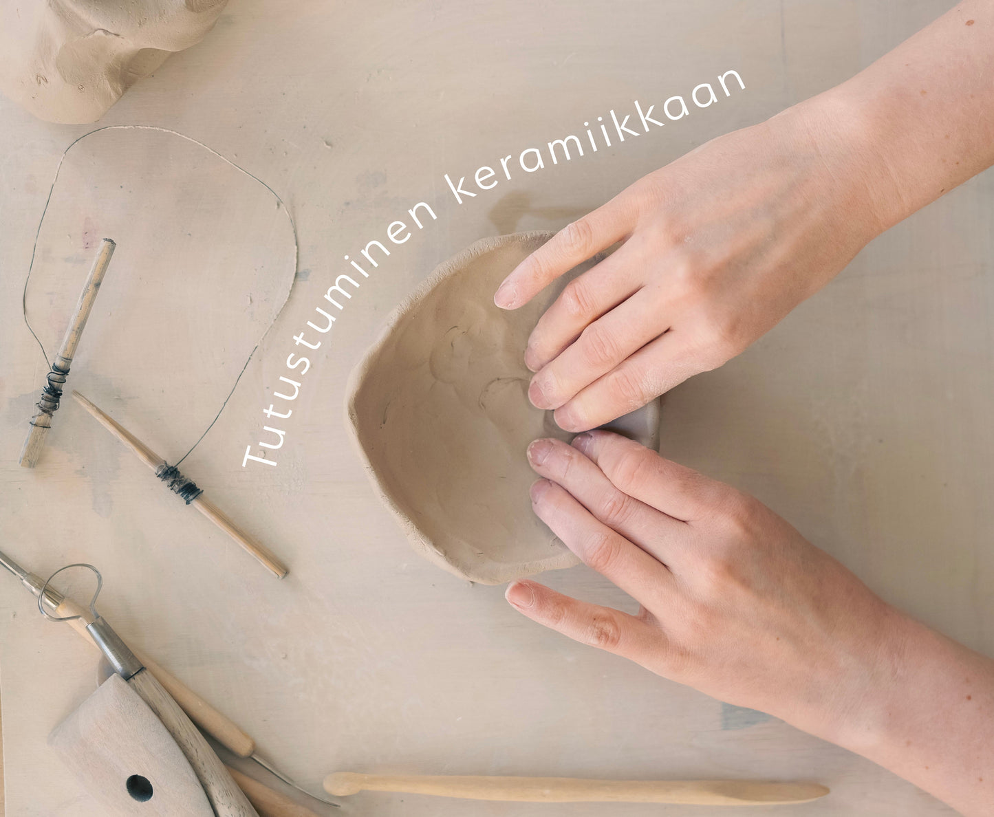 Tutustuminen keramiikkaan ALKEET JA LASITUS, la 22.2. klo 14-17 ja la 15.3. klo 14-17
